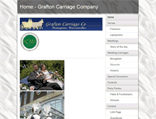 Tablet Screenshot of graftoncarriagecompany.co.uk